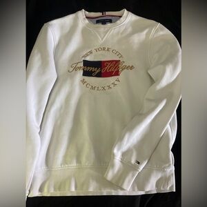 White Tommy Hilfiger Crewneck Size Small